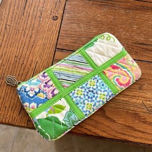 Vera Bradley Zipper Pouch.